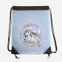 Aloha And Cosmo Sumi-E-None-Drawstring-Bag-Astrobot Invention