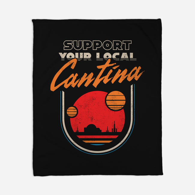 Support Your Local Cantina-None-Fleece-Blanket-sachpica