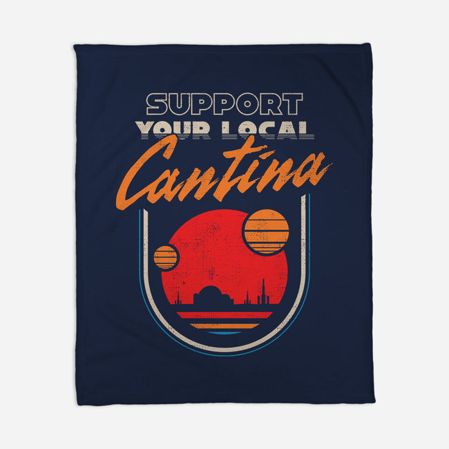 Support Your Local Cantina-None-Fleece-Blanket-sachpica