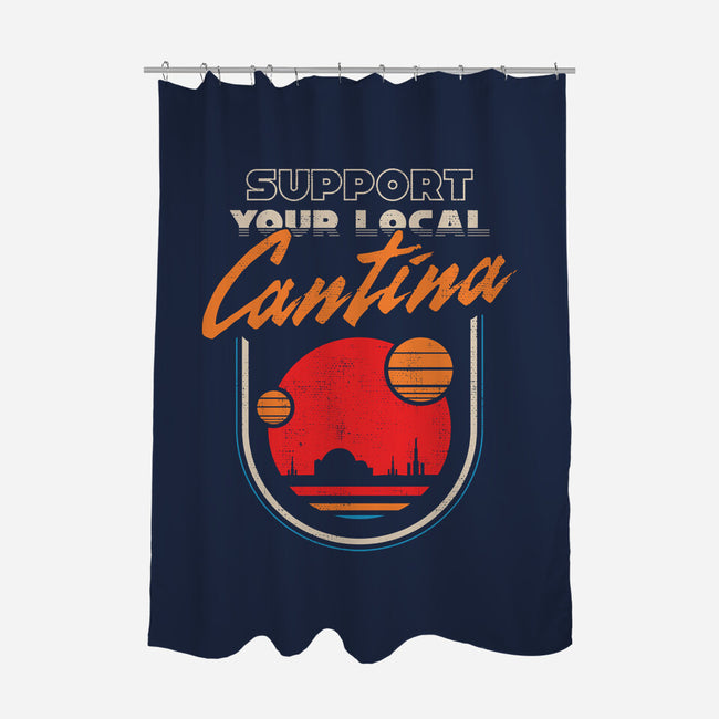 Support Your Local Cantina-None-Polyester-Shower Curtain-sachpica