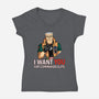 I Want You For Commando Elite-Womens-V-Neck-Tee-jasesa