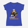 I Want You For Commando Elite-Womens-V-Neck-Tee-jasesa