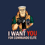 I Want You For Commando Elite-Unisex-Crew Neck-Sweatshirt-jasesa