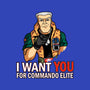 I Want You For Commando Elite-Womens-Fitted-Tee-jasesa