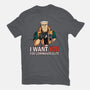 I Want You For Commando Elite-Womens-Fitted-Tee-jasesa