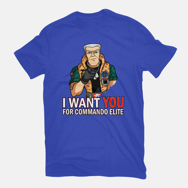 I Want You For Commando Elite-Womens-Fitted-Tee-jasesa