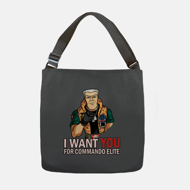 I Want You For Commando Elite-None-Adjustable Tote-Bag-jasesa