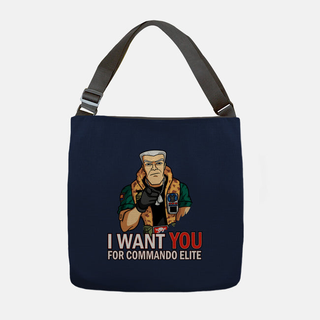 I Want You For Commando Elite-None-Adjustable Tote-Bag-jasesa
