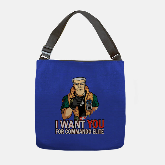 I Want You For Commando Elite-None-Adjustable Tote-Bag-jasesa