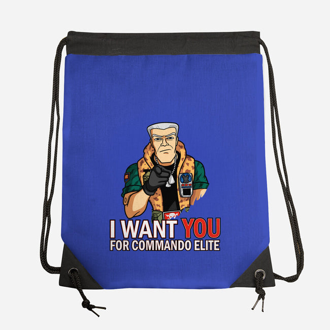 I Want You For Commando Elite-None-Drawstring-Bag-jasesa
