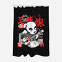 Shamisen Barker-None-Polyester-Shower Curtain-Estudio Horta