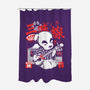 Shamisen Barker-None-Polyester-Shower Curtain-Estudio Horta