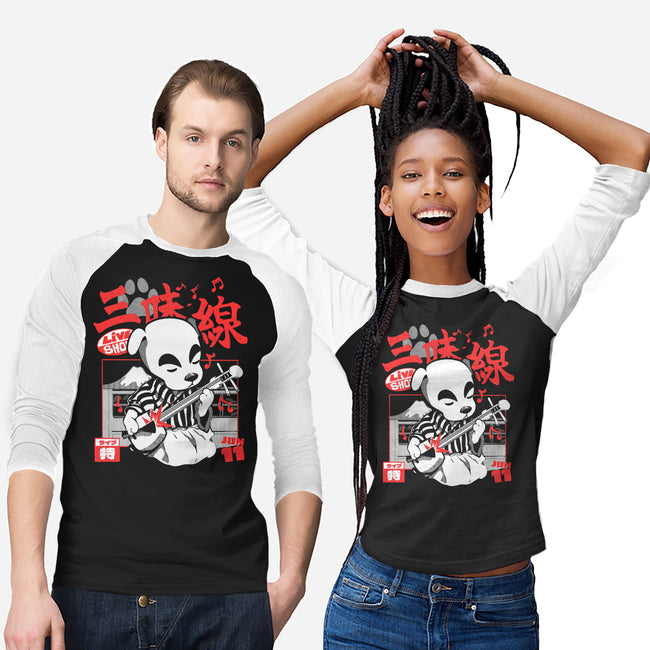 Shamisen Barker-Unisex-Baseball-Tee-Estudio Horta