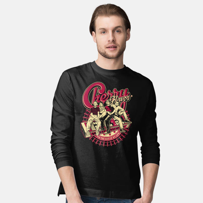 Cherry Flavor-Mens-Long Sleeved-Tee-CappO