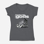 Reservoir Metal Gods-Womens-V-Neck-Tee-CappO
