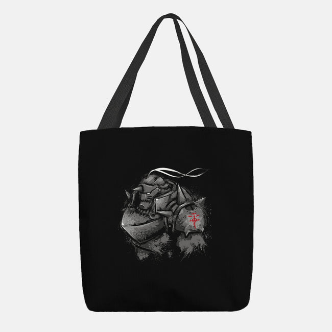 Inside The Armor-None-Basic Tote-Bag-DrMonekers