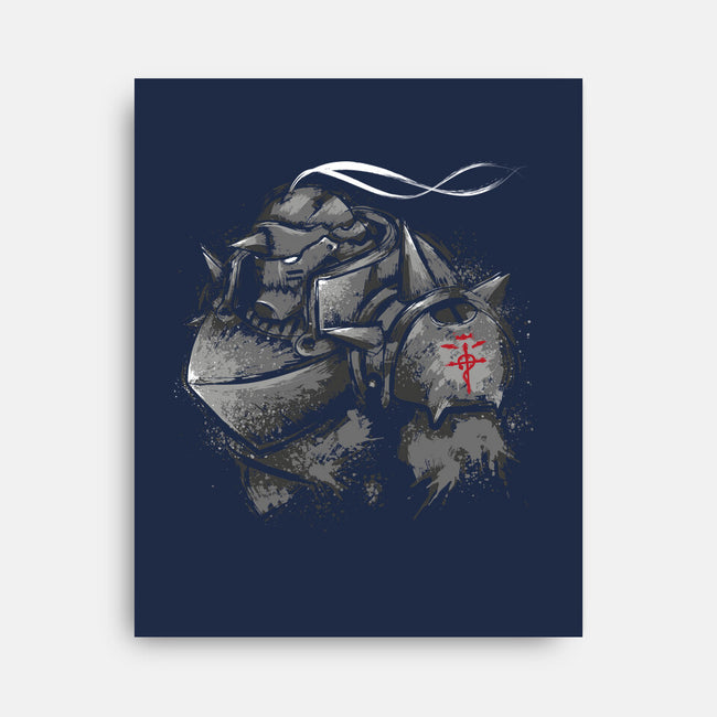 Inside The Armor-None-Stretched-Canvas-DrMonekers