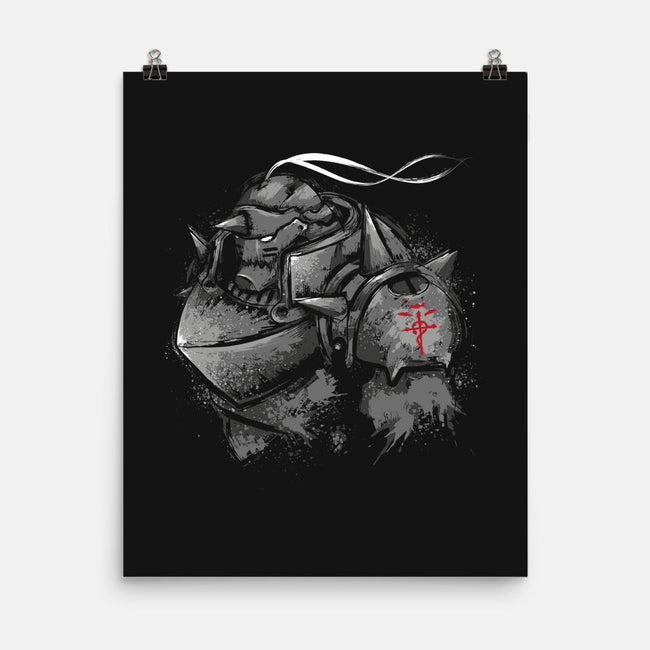 Inside The Armor-None-Matte-Poster-DrMonekers
