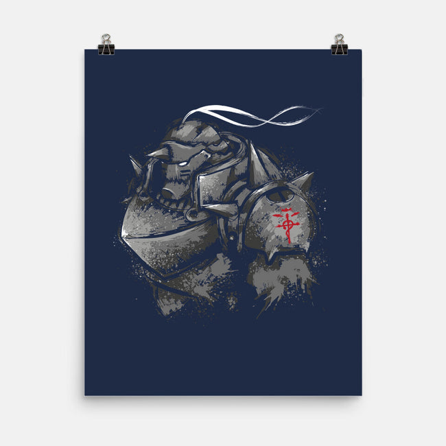 Inside The Armor-None-Matte-Poster-DrMonekers
