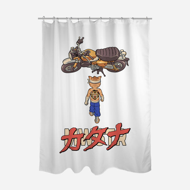 Neo Biker Catana-None-Polyester-Shower Curtain-vp021