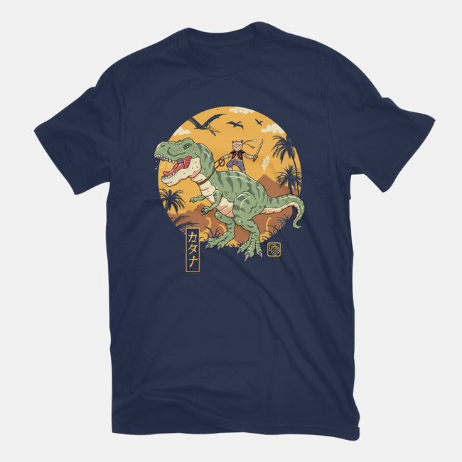Jurassic Catana T-Rex-Mens-Basic-Tee-vp021