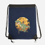 Jurassic Catana T-Rex-None-Drawstring-Bag-vp021