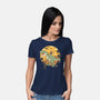 Jurassic Catana T-Rex-Womens-Basic-Tee-vp021