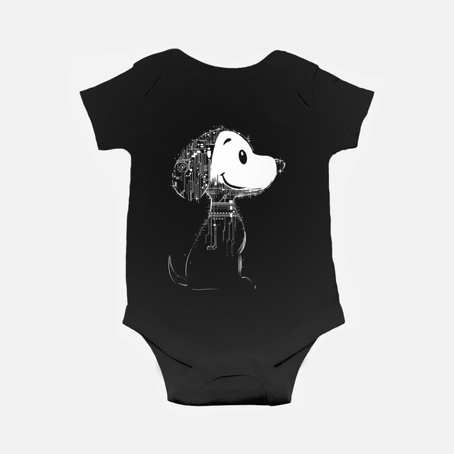 Beagle Of Tomorrow-Baby-Basic-Onesie-kharmazero