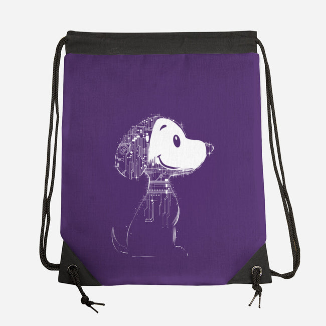 Beagle Of Tomorrow-None-Drawstring-Bag-kharmazero