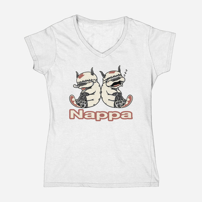 Nappa-Womens-V-Neck-Tee-naomori