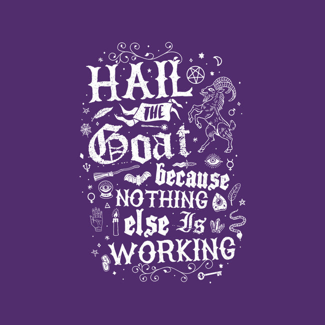 Hail The Goat-None-Polyester-Shower Curtain-Nemons