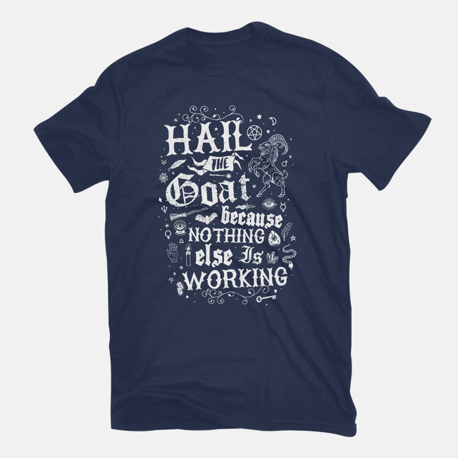 Hail The Goat-Mens-Premium-Tee-Nemons