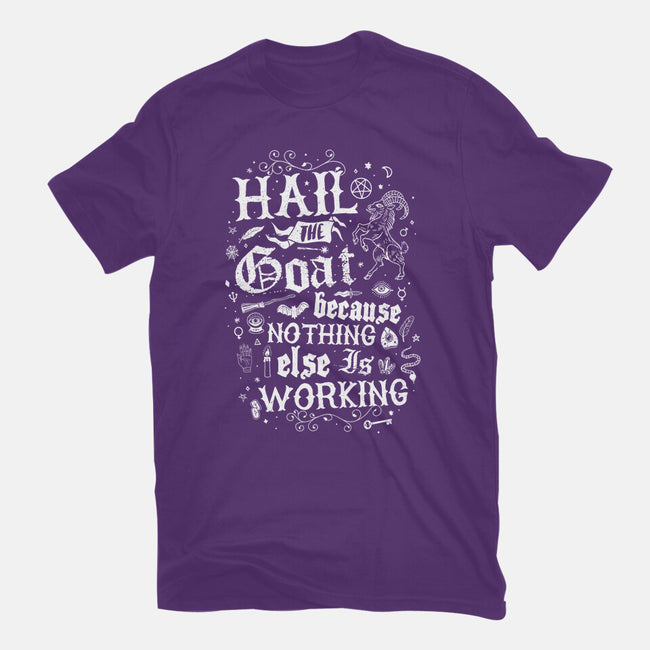 Hail The Goat-Mens-Premium-Tee-Nemons