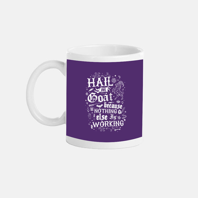 Hail The Goat-None-Mug-Drinkware-Nemons