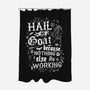 Hail The Goat-None-Polyester-Shower Curtain-Nemons