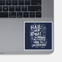 Hail The Goat-None-Glossy-Sticker-Nemons