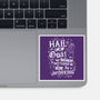 Hail The Goat-None-Glossy-Sticker-Nemons
