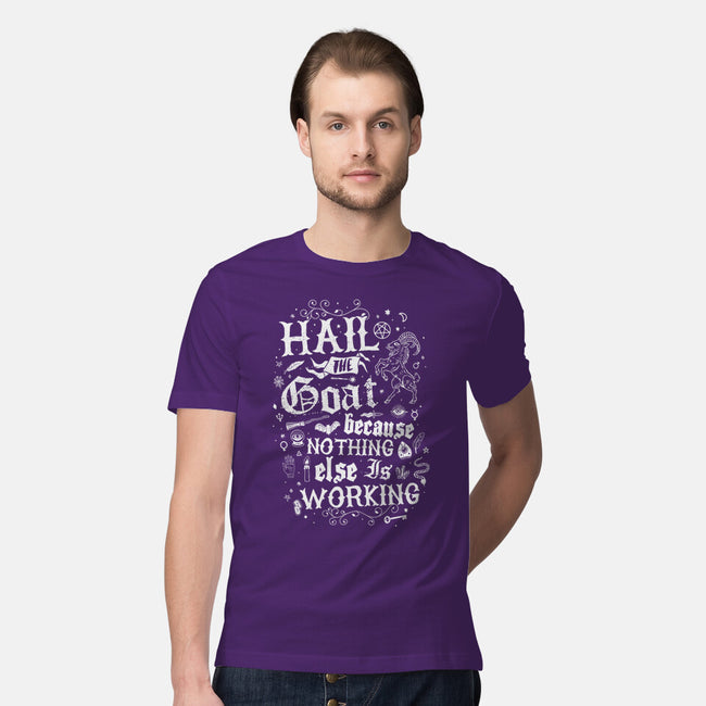 Hail The Goat-Mens-Premium-Tee-Nemons