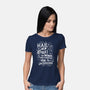 Hail The Goat-Womens-Basic-Tee-Nemons