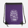 Dark Magic Won't Fix Me-None-Drawstring-Bag-Nemons