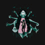 Himeno And Ghost Devil-Womens-Basic-Tee-Afire