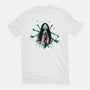 Himeno And Ghost Devil-Womens-Fitted-Tee-Afire