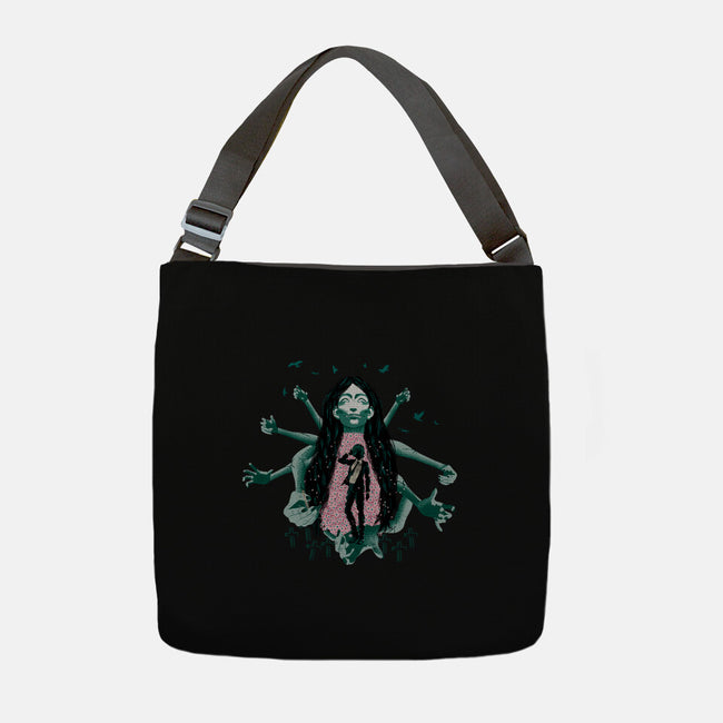 Himeno And Ghost Devil-None-Adjustable Tote-Bag-Afire