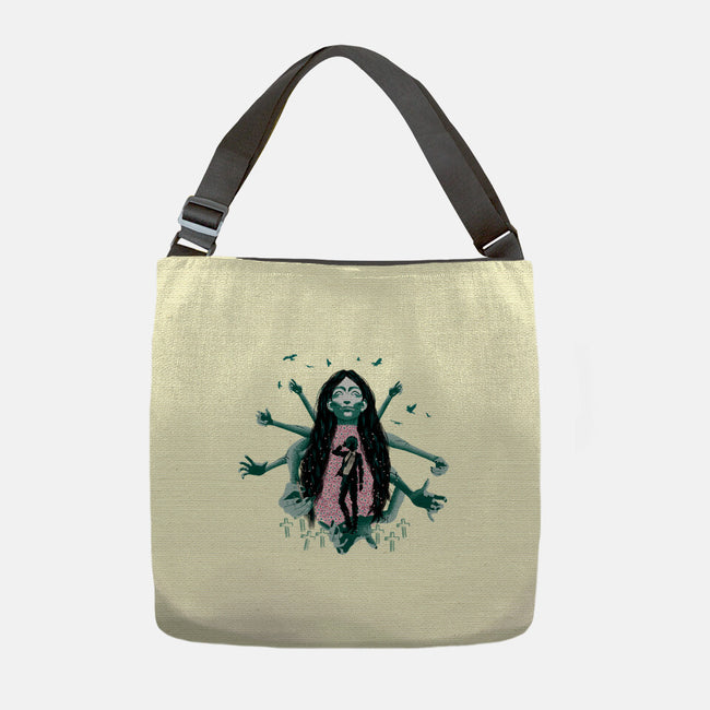 Himeno And Ghost Devil-None-Adjustable Tote-Bag-Afire