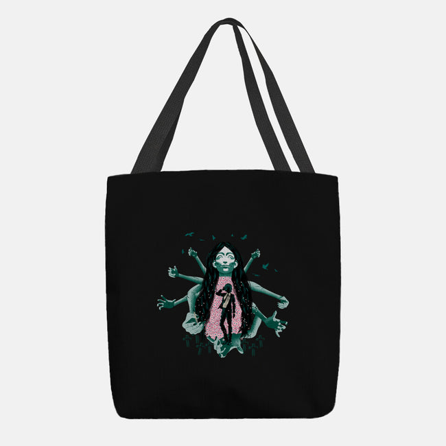 Himeno And Ghost Devil-None-Basic Tote-Bag-Afire