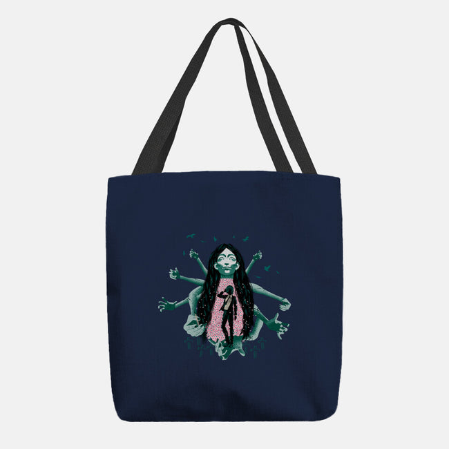 Himeno And Ghost Devil-None-Basic Tote-Bag-Afire