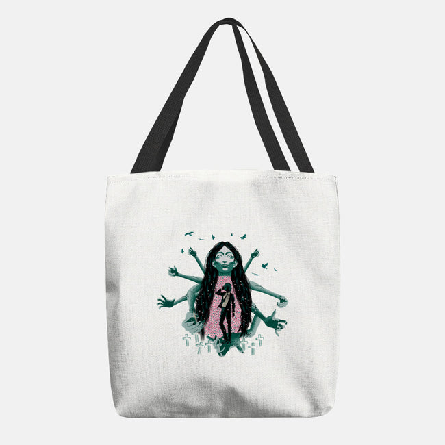 Himeno And Ghost Devil-None-Basic Tote-Bag-Afire