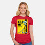 Kill Me-Womens-Fitted-Tee-Barbadifuoco