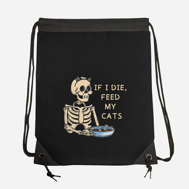 Feed My Cats-None-Drawstring-Bag-Claudia