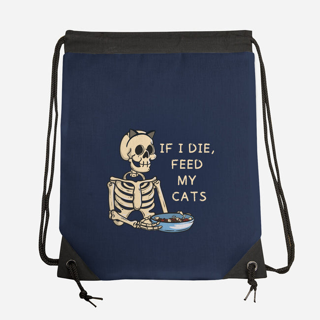 Feed My Cats-None-Drawstring-Bag-Claudia